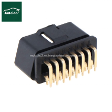 OBD2 16PIN Conector OBD Male, Male 90 grados